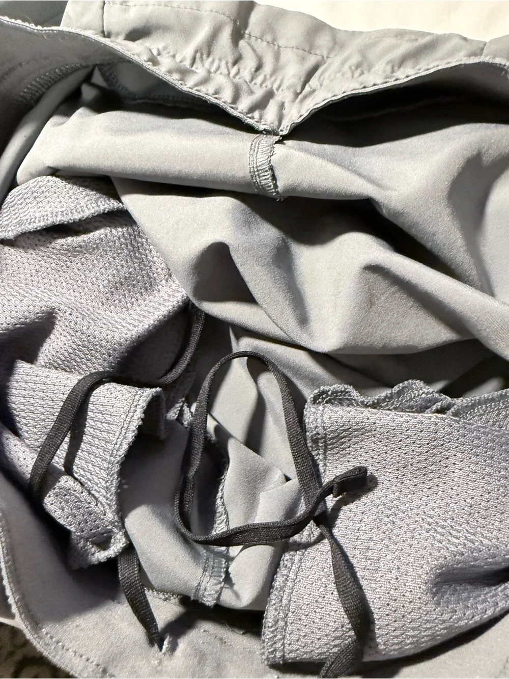 Nike Gray Men's Challenger 5’ Athletic Shorts with Elastic Waist